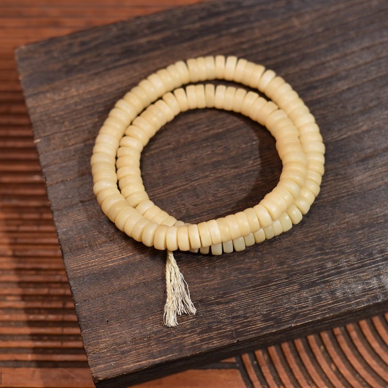 Original ecological cow bone Buddha beads - view 3