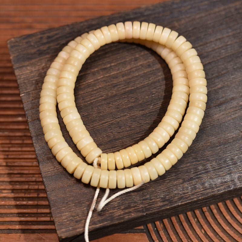 Original ecological cow bone Buddha beads - view 1
