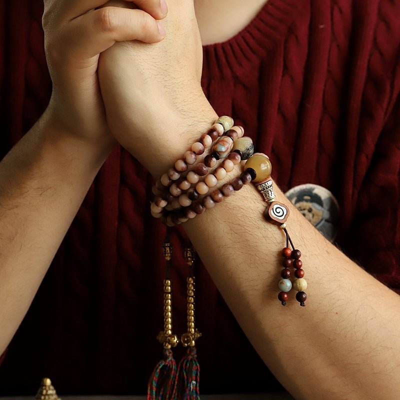 Original camel bone - 108 beads mala - view 5