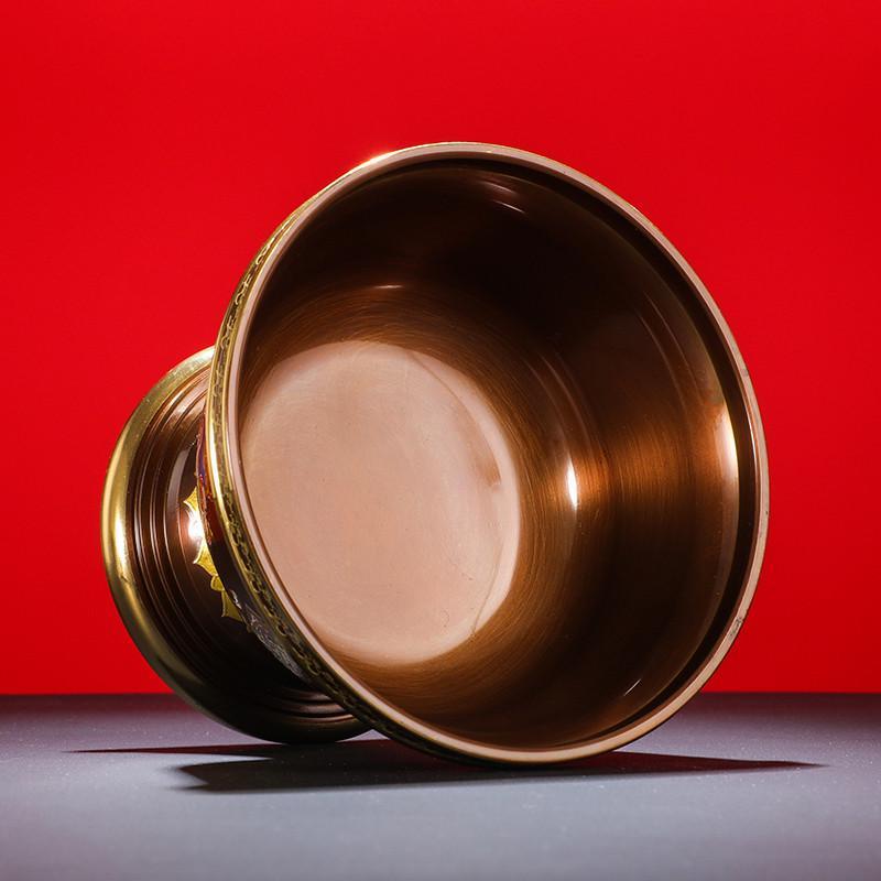 Tibetan sacred water cup - view 3