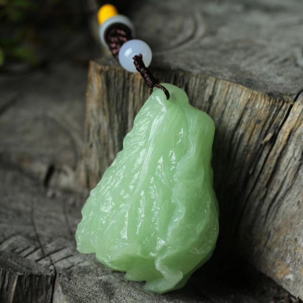 Glow‑in‑the‑Dark Malaysian Jade Pendant Collection - view 5