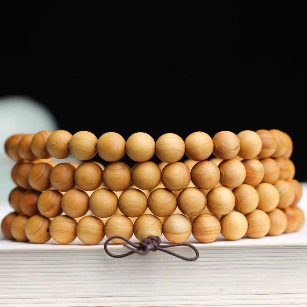 Taihang Cliff Cypress 108‑Bead Mala Bracelet - view 2