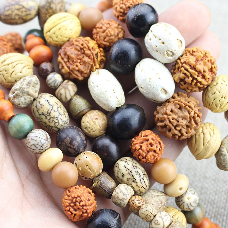 【Special offer】Natural Multi-Bodhi Seed Mala | 108 Beads Meditation - view 2