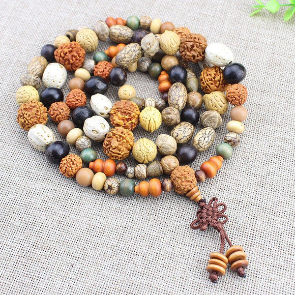 【Special offer】Natural Multi-Bodhi Seed Mala | 108 Beads Meditation