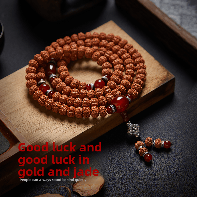 Rudraksha Meditation Mala | Energy & Calm Balance - view 4