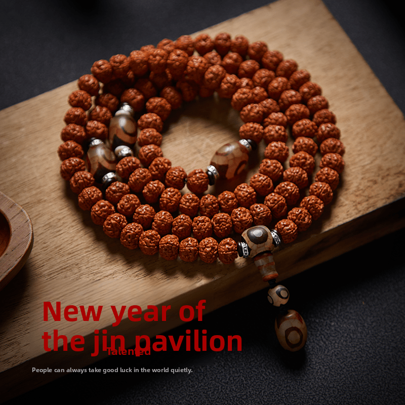 Rudraksha Meditation Mala | Energy & Calm Balance - view 8