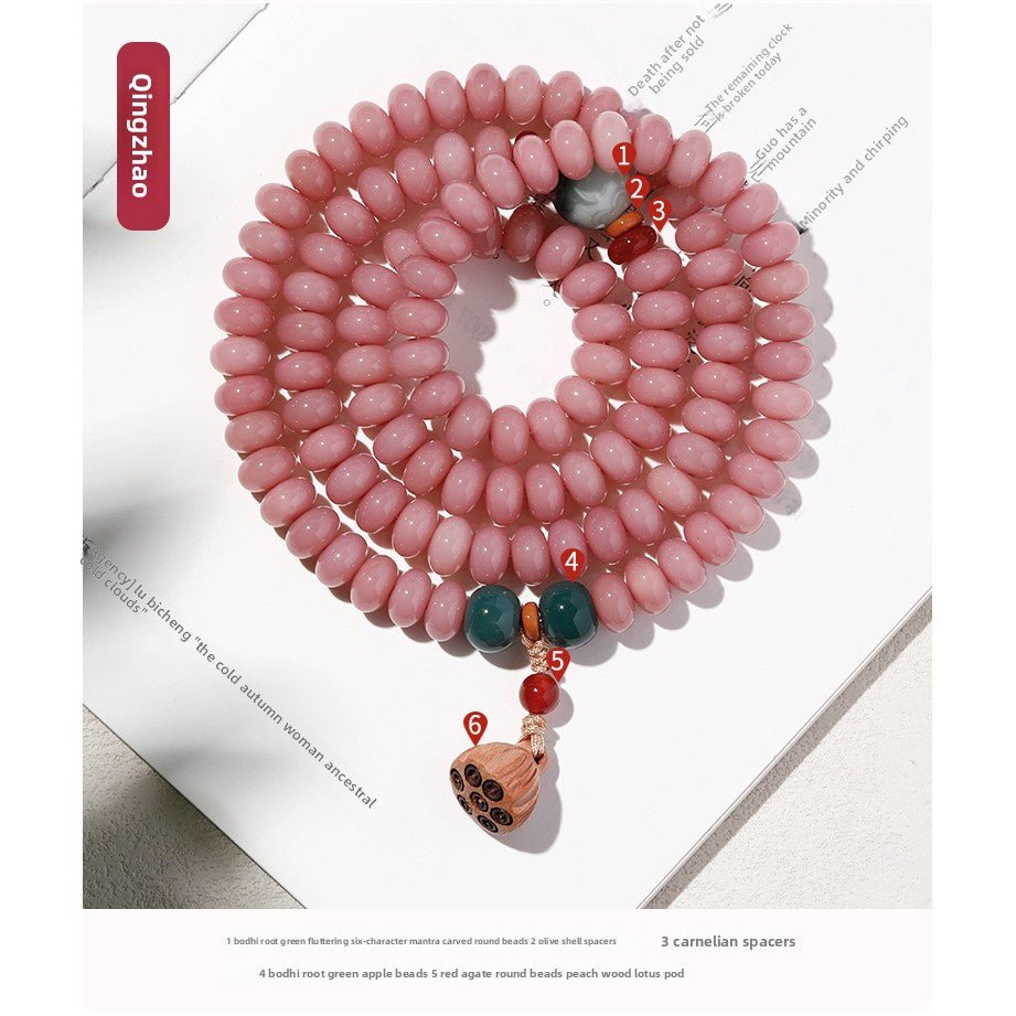 Dopamine Buddhist Prayer Beads | Positive Energy Mala - view 2