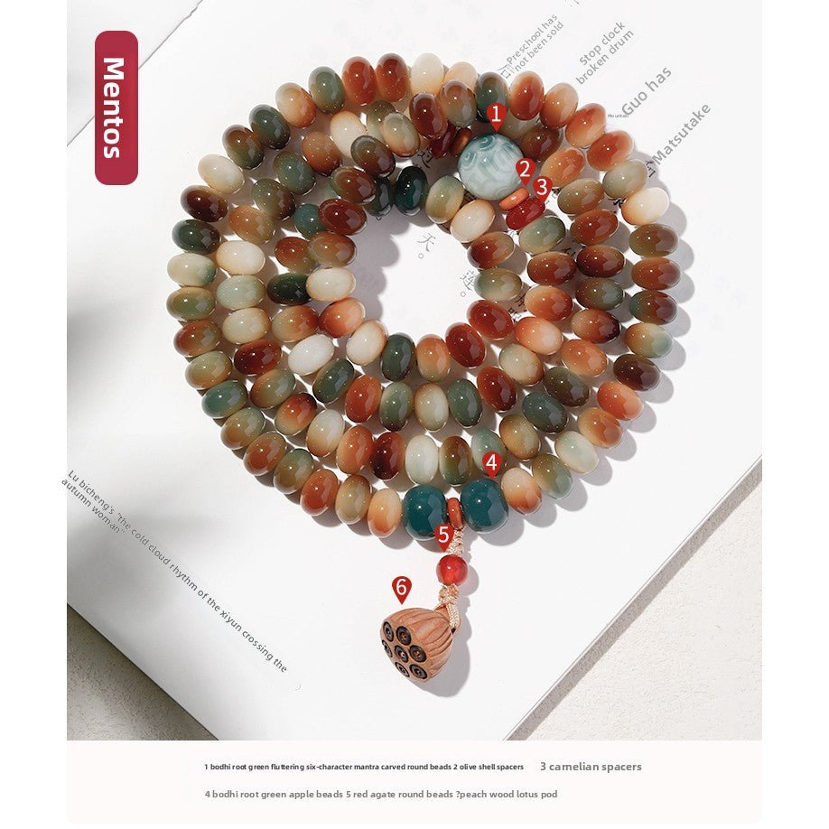 Dopamine Buddhist Prayer Beads | Positive Energy Mala - view 6