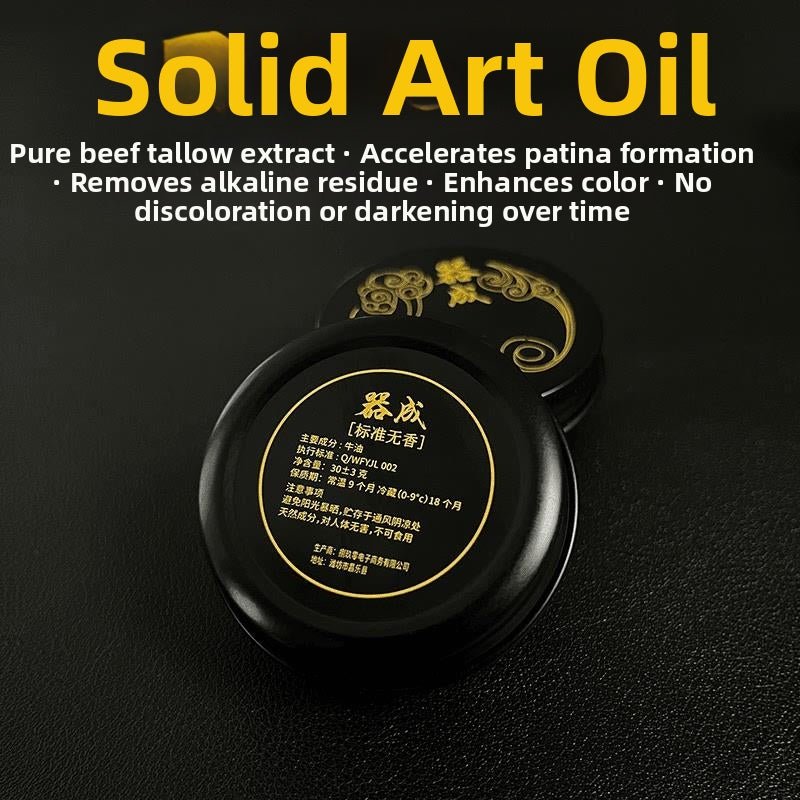 Solid Wenwan Care Oil | Patina & Alkali Fix for Beads — view 2