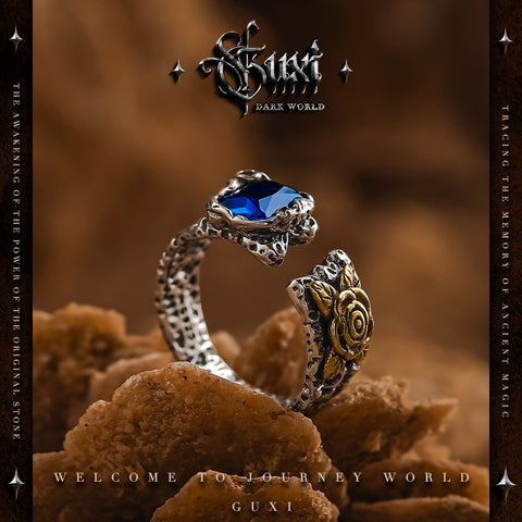 Star Dawn Vintage 925 Silver Ring for Men