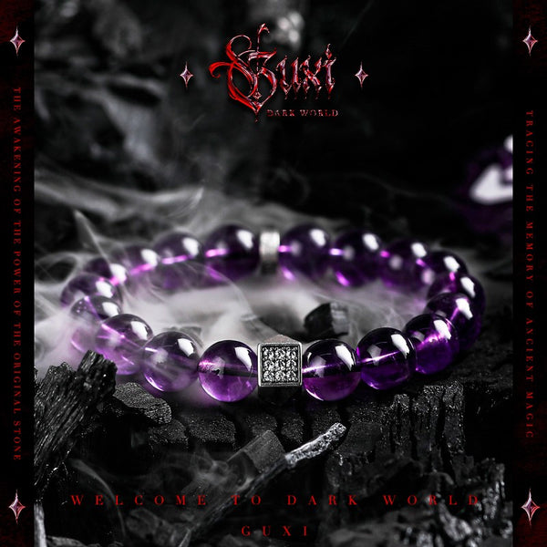 Mirage Beaded Bracelet - 925 Silver Men's Style