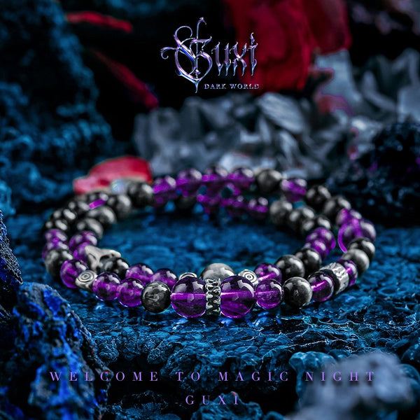 Phantom Realm Men's Retro 925 Silver Bracelet