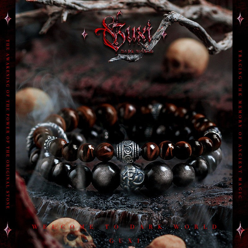 The Other Shore 925 Silver Multi-Wrap Beaded Bracelet — view 1