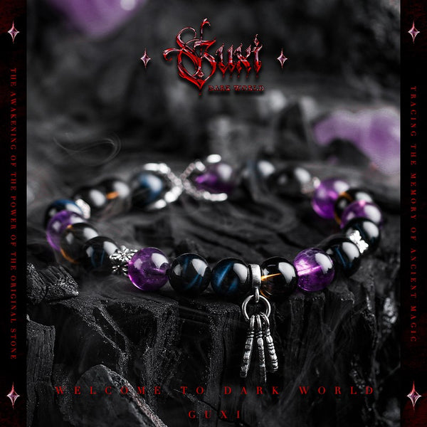 Spirit Wing 925 Silver Beaded Bracelet