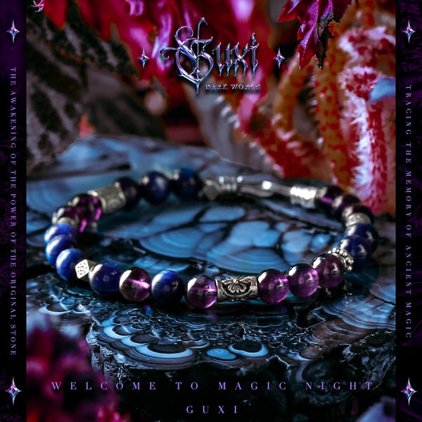 Secret Realm Retro 925 Silver Chain Bracelet