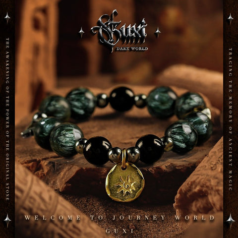 Oasis Beaded 925 Silver Bracelet for Men - 925 Silver Bracelet for Men