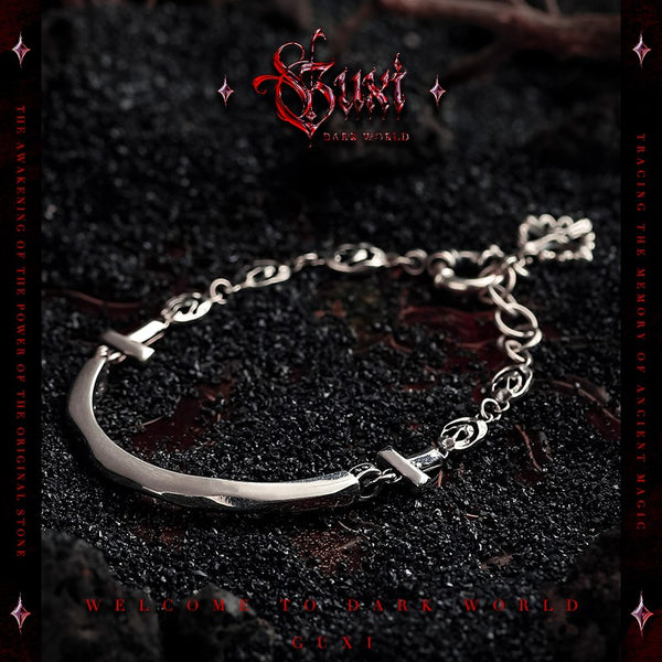 Gothic Cross Bracelet - Apocalypse Pact Men's 925 Silver