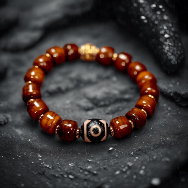 Tibetan three-eyed sky pearl bracelet