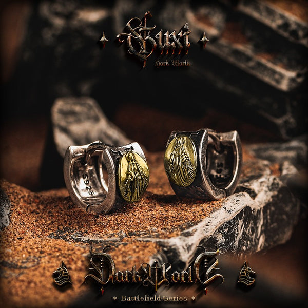 Forgotten Relic 925 Silver Vintage Studs