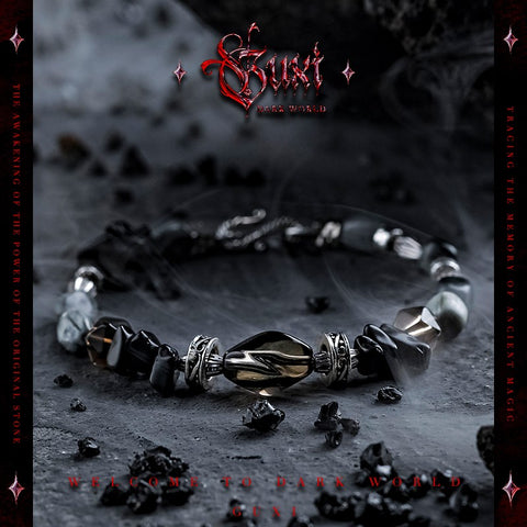 "Memory Fragments" 925 Silver Link Bracelet for Men - 925 Silver Bracelet for Men