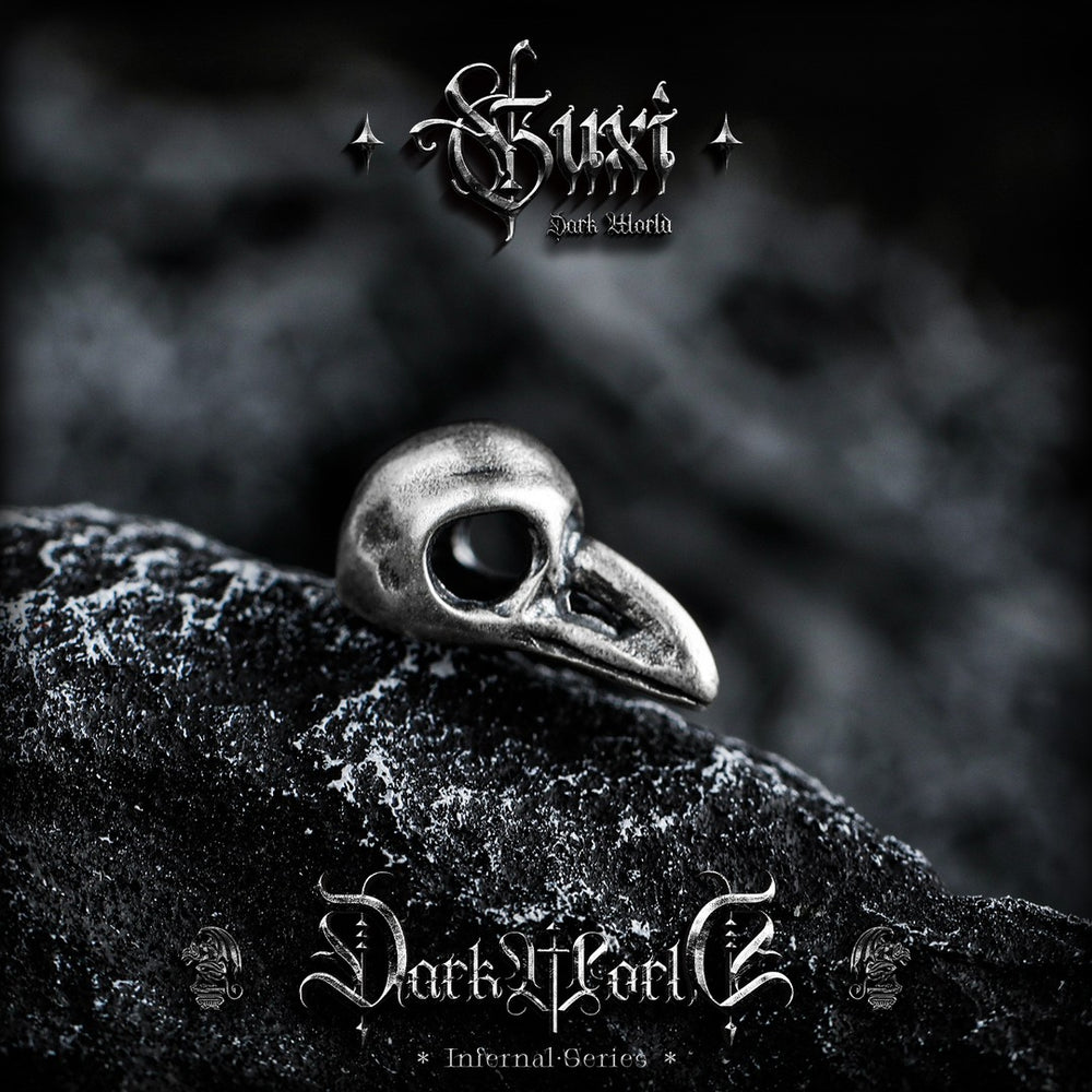 Forest Spirit Dark 925 Silver Men's Studs — view 2