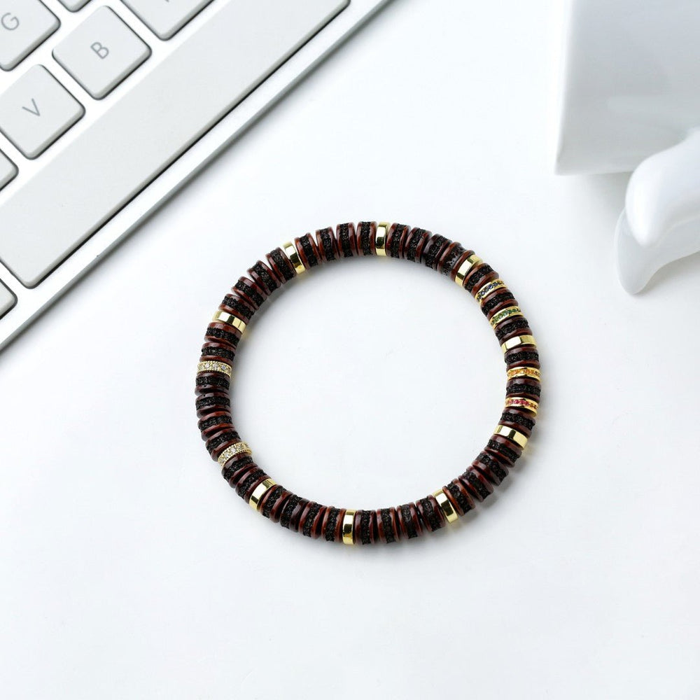 Kuka 7mm Prayer Beads | Four-Color Artisan-Crafted Mala — view 4