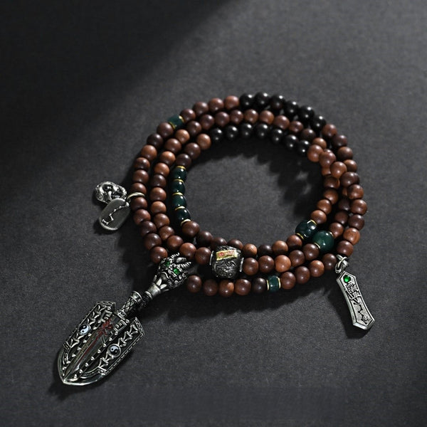 Way of Nature Necklace – Lightning Wood Beads for Protection