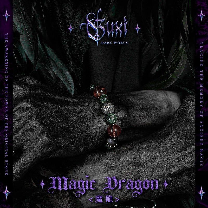 Serpent Dragon 925 Silver Bracelet for Men - view 2