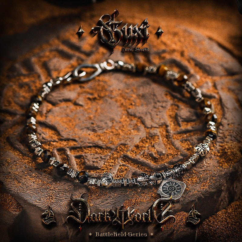 Radiance Vintage Men's Bracelet - 925 Sterling Silver detail view 1