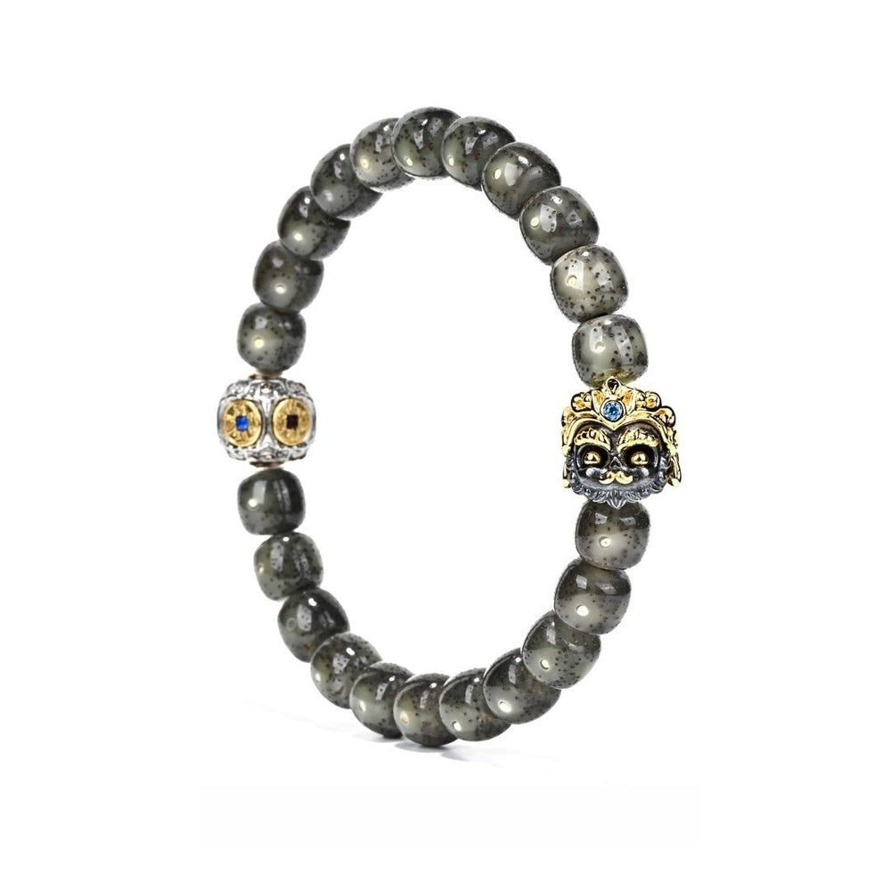 Dragon Tiger Zhao Gongming Bodhi Bracelet | Five Emperors Wealth - view 3