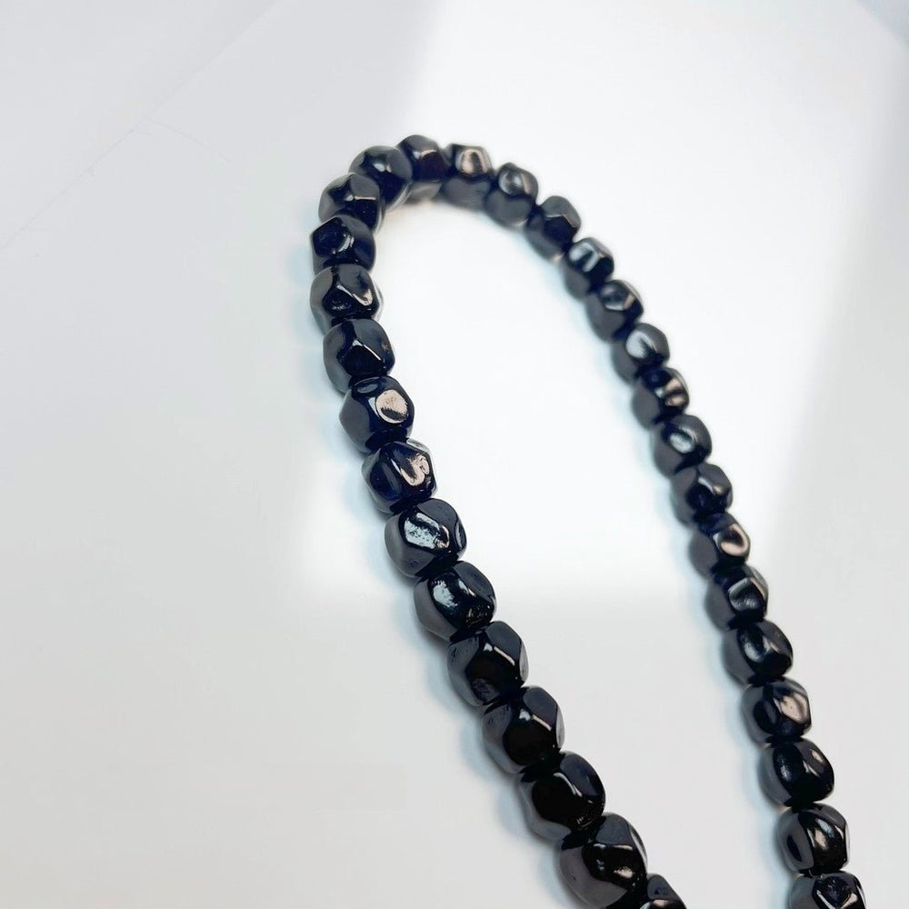 Chocolate Vajra Bracelet | Hand-Carved Coconut Palm - view 4