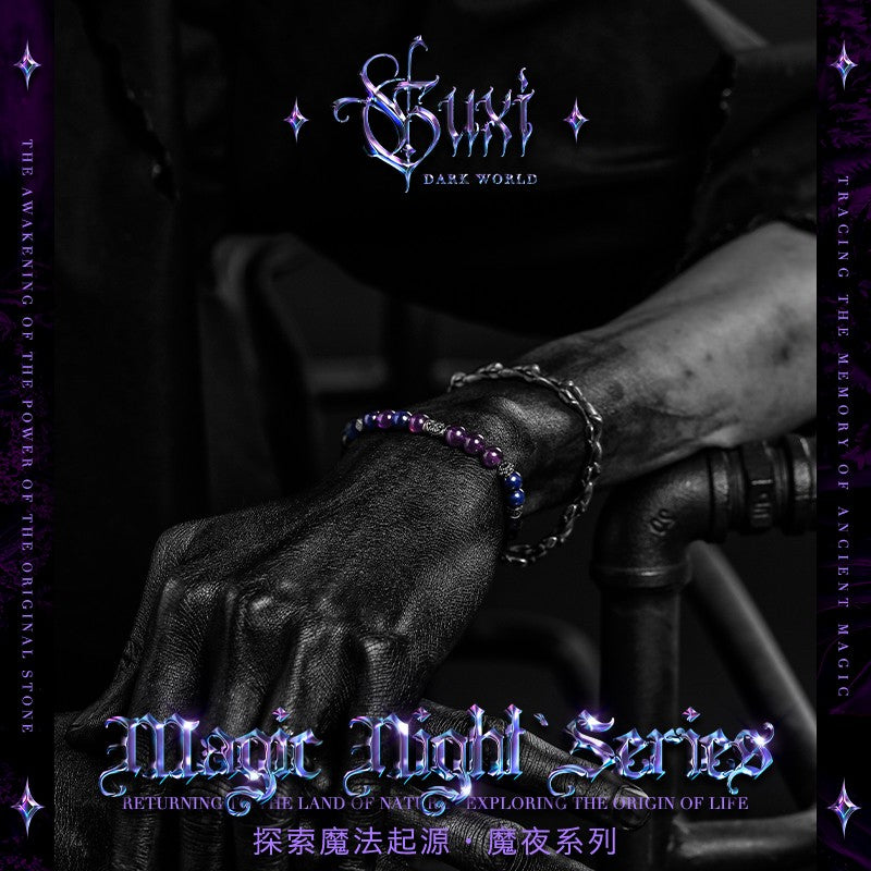 Secret Realm Retro 925 Silver Chain Bracelet — scale and finish detail (Buddhabelief sterling silver ring collection)