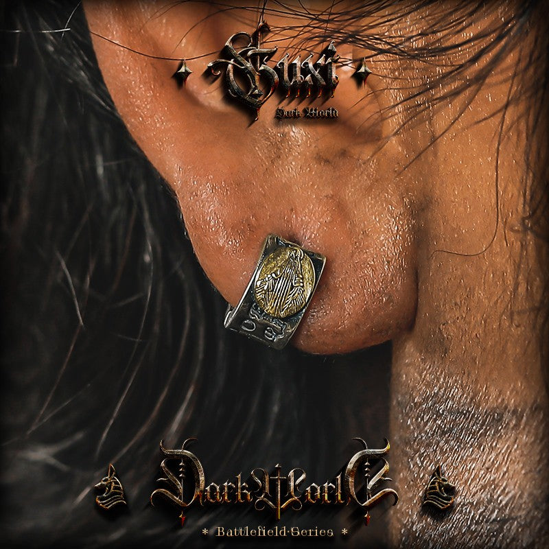 Forgotten Relic 925 Silver Vintage Studs — view 5