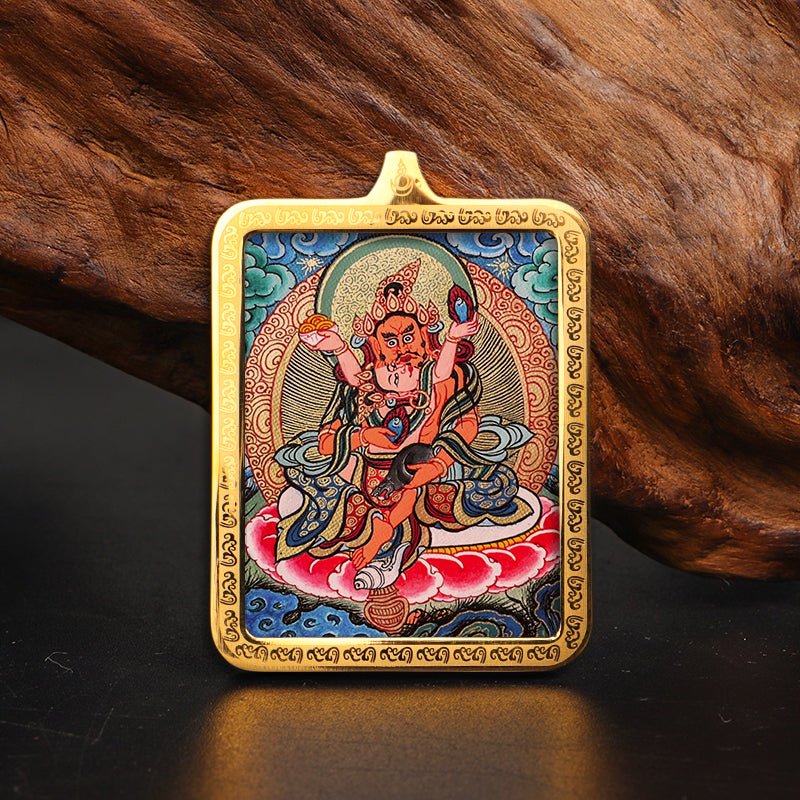 Red Fortune God Pendant | Love & Luck Blessings - view 1