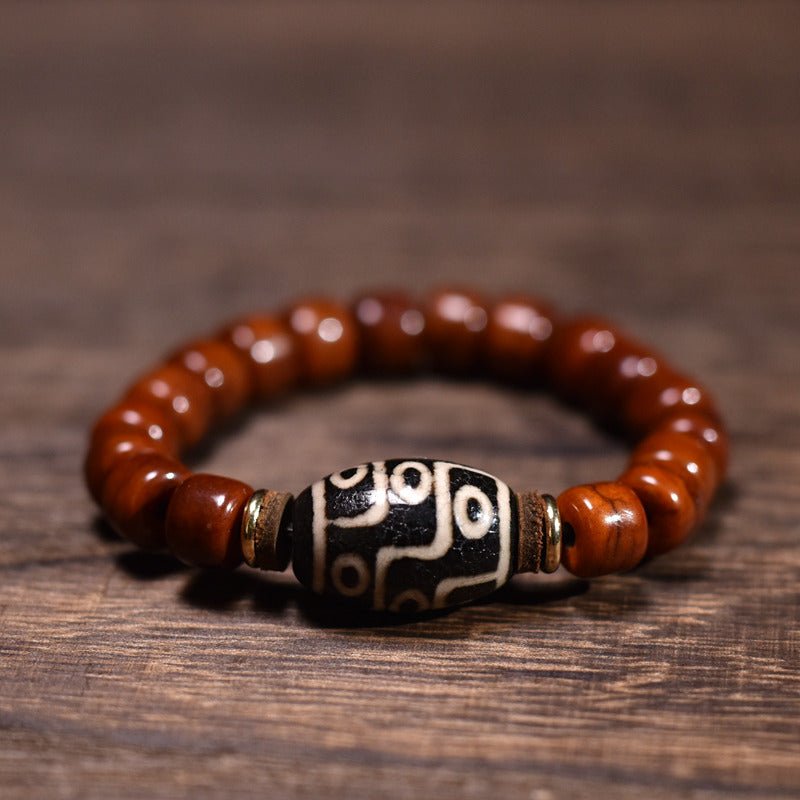 Tianzhu Beaded Bracelet | Buddhist Prayer Energy - view 2