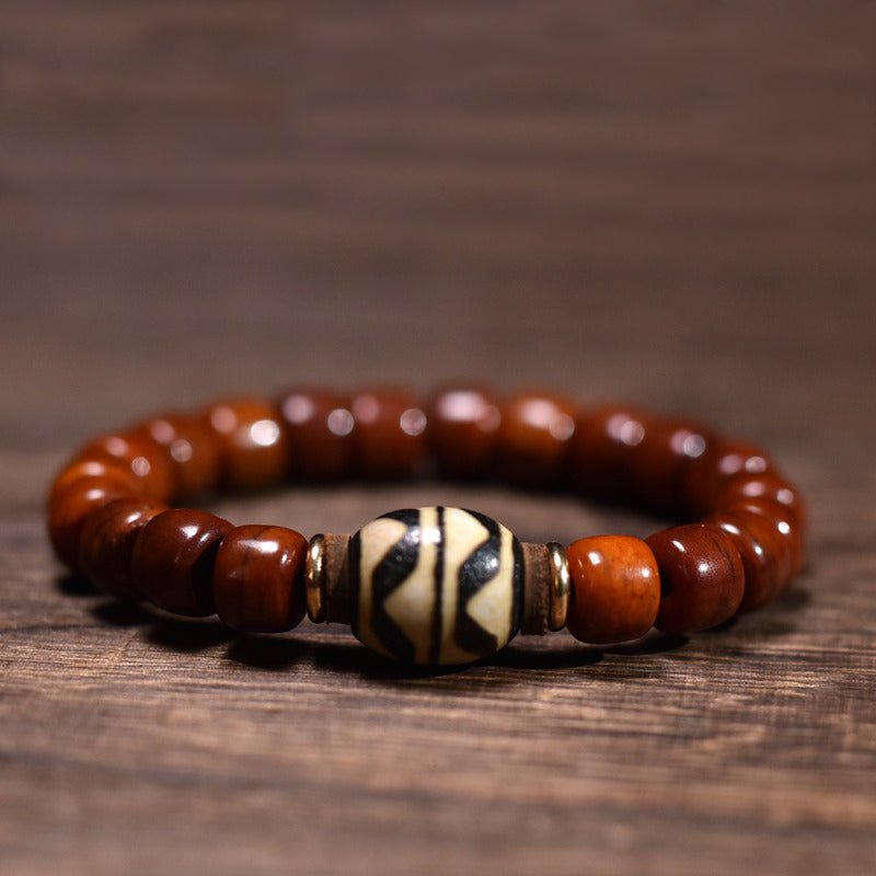 Tianzhu Beaded Bracelet | Buddhist Prayer Energy - view 3
