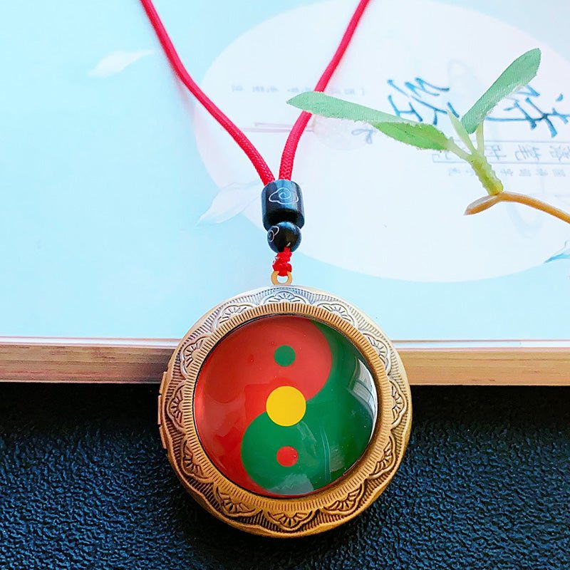 Taoist Eight Trigram Amulet Pendant | Protective Charm - view 5
