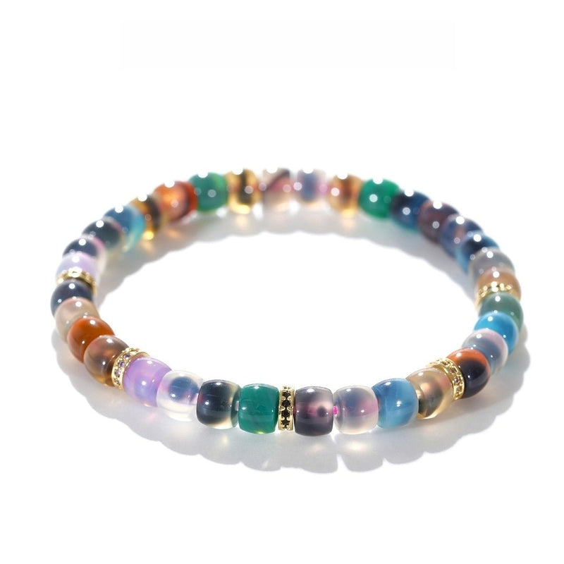 Agate Bracelet — 6mm Dopamine Candy-Heart Design | Love Attraction - Buddhabelief