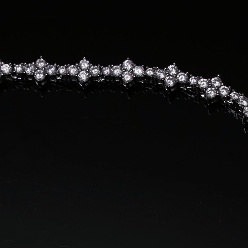 "Crown of Thorns" Iced Out Hexagram Pendant Necklace (Micro - Pave Streetwear Series) - Buddhabelief