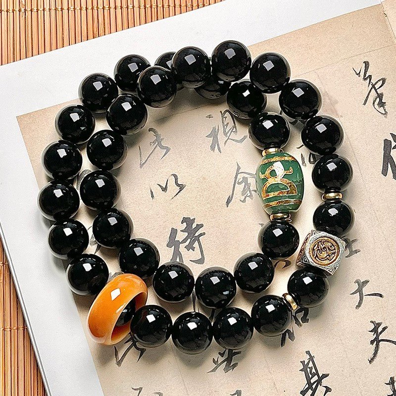 Double-Wrap Bodhi Meditation Prayer Beads — Handcrafted Spiritual Mala - view 3