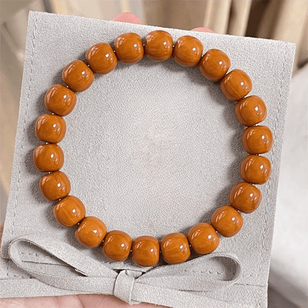 Tibetan Monkey Head Bracelet | Old Material Energy Beads