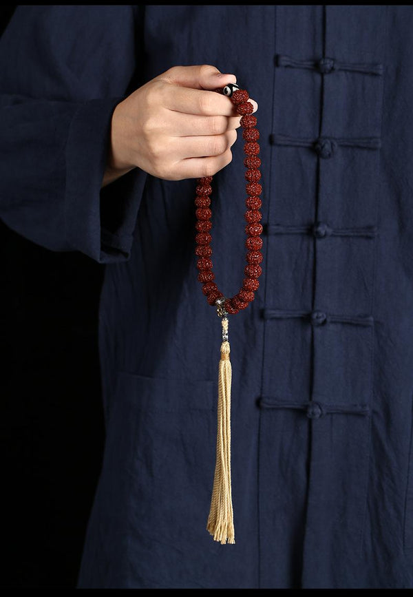 Machine-Brushed Small Vajra Bodhi Handheld Strand