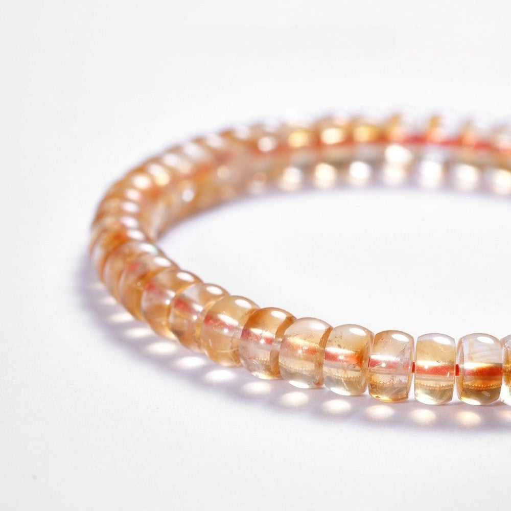 Natural Yellow Citrine Bracelet — 6–7mm Precision-Cut for a Vibrant Life - view 3
