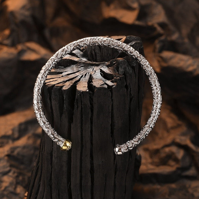 Original Sterling Silver “Ember” Bracelet for Positive Energy Shield - Buddhabelief