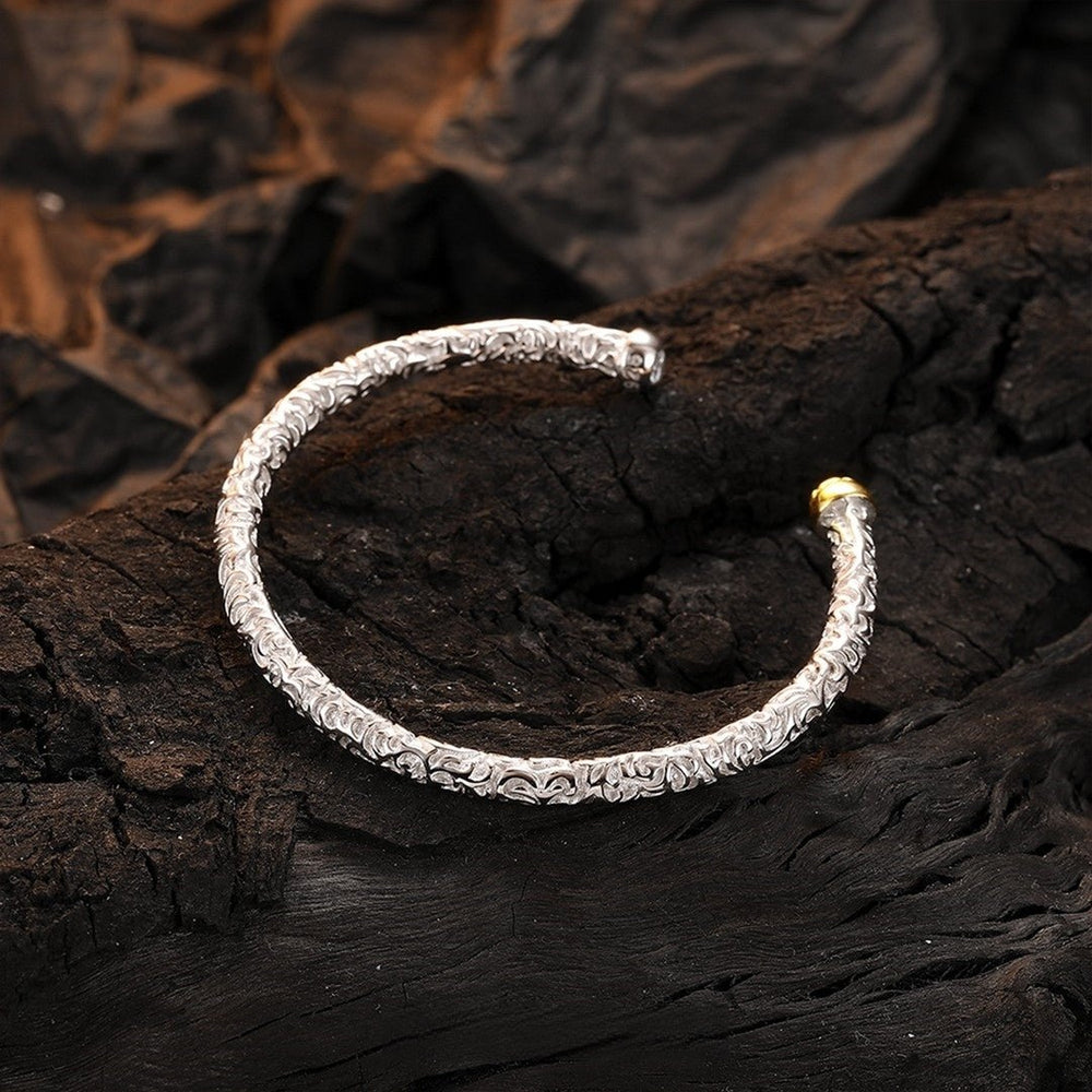 Original Sterling Silver “Ember” Bracelet for Positive Energy Shield - view 2