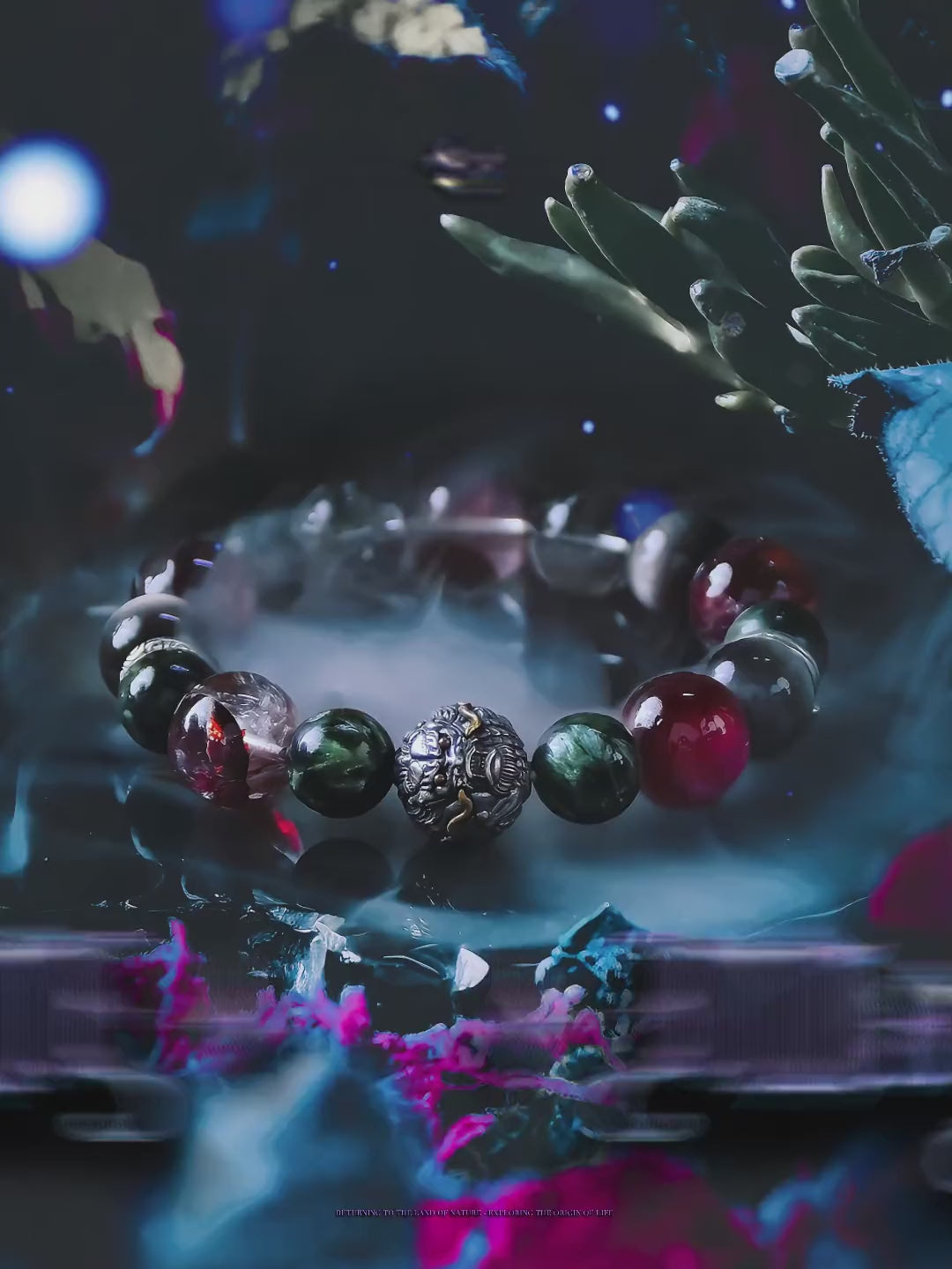 Buddhabelief 925 silver jewelry video - GUXI古西 925银手链 【魔龙】原创手串男高级感小众轻奢礼物送男友