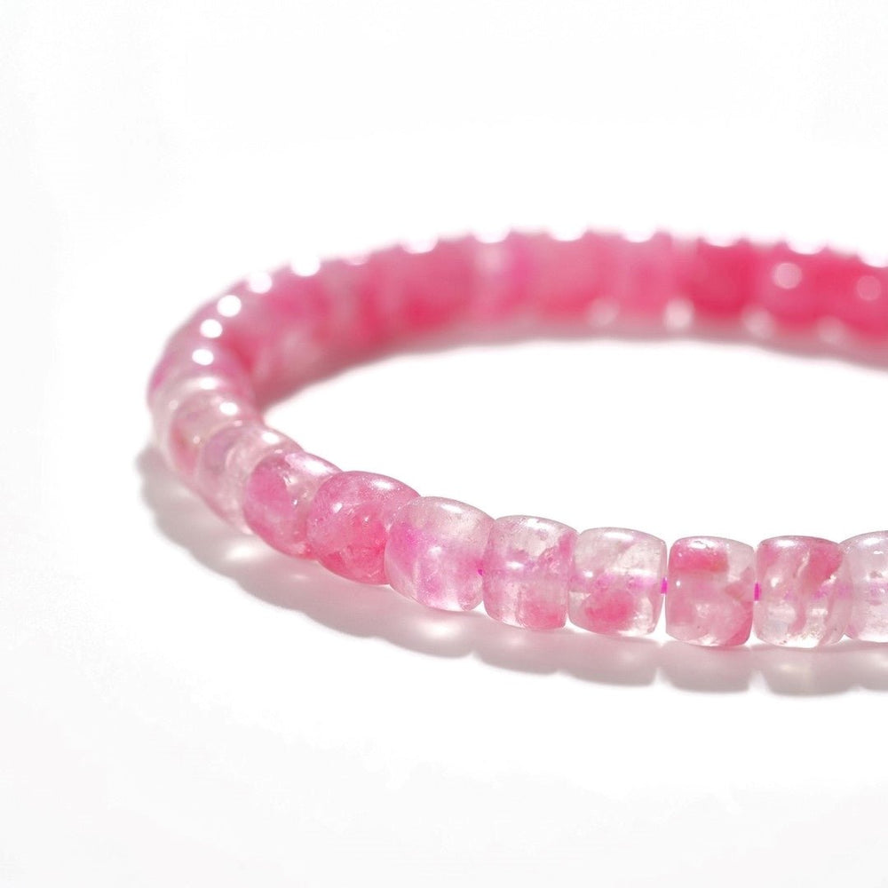 Rose Quartz Bracelet — 6mm Natural Gemstone | Shine Your Light - view 3