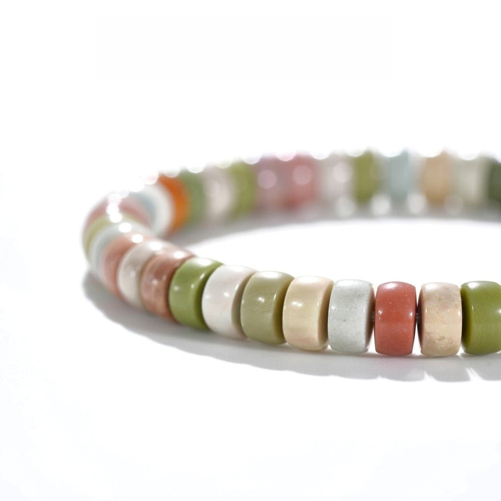 Tibetan Blessed Alashan Agate Bracelet for Positive Energy - view 3