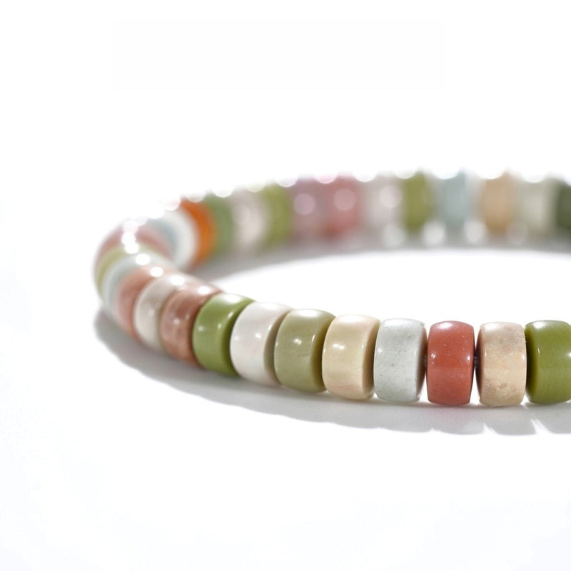 Tibetan Blessed Alashan Agate Bracelet for Positive Energy - Buddhabelief