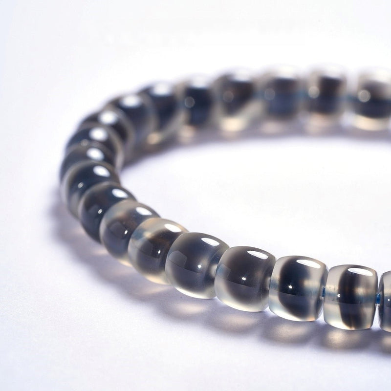 Tibetan Blessed Black Core Agate Bracelet for Purposeful Living - Buddhabelief